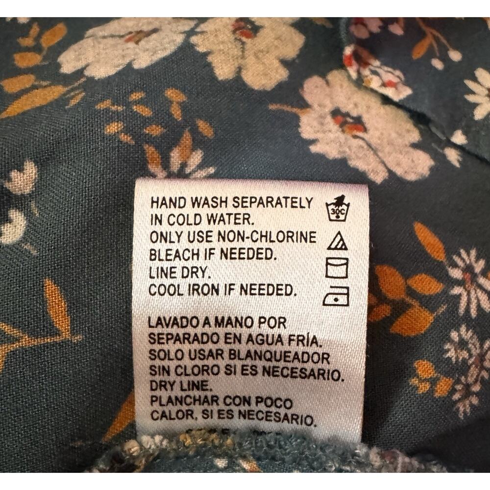 Patrons of Peace Adrian Floral Dress Size M - Picture 6 of 10